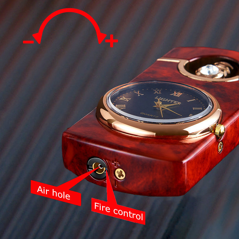 Dial Inflatable Windproof Metal Lighter