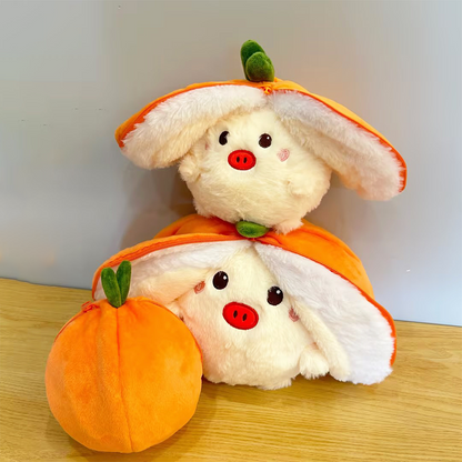🍓 Hot 50% off 🍓 Easter Cute Persimmon Bunny 🐰 and Piggy 🐷 Plush Toys
