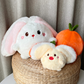 🍓 Hot 50% off 🍓 Easter Cute Persimmon Bunny 🐰 and Piggy 🐷 Plush Toys