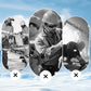 6000mAh Multifuntion Waist Fan with 100 Speeds & Flashlight