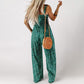 🏝️LAST DAY SALE: ONLY ￡17.99!!🏖️Women’s Casual Print Sleeveless Overalls Jumpsuits