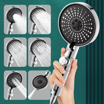 6 Spray Settings Pressure Handheld Shower Head