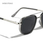 ✨Hot Sale 50% Off🥰Geometric Double-Beam Polarized Sunglasses – Bold Style, Ultimate Clarity! 🕶️