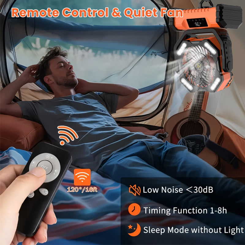 🔥Hot Sale 60% OFF🎁Portable Oscillating Fan with Remote Control