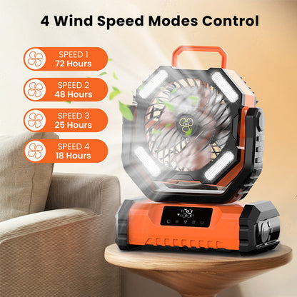🔥Hot Sale 60% OFF🎁Portable Oscillating Fan with Remote Control