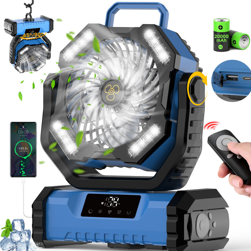🔥Hot Sale 60% OFF🎁Portable Oscillating Fan with Remote Control