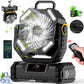 🔥Hot Sale 60% OFF🎁Portable Oscillating Fan with Remote Control