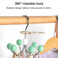 🌸💐360° rotatable multifunctional storage rack with 6° hook