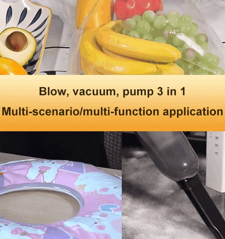 🔥Hot Sale🔥Blow, Vacuum and Inflate all-in-one Cordless Vacuum Cleaner for Home and Car