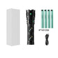 Aluminium LED torch, durable, waterproof, quickly rechargeable for emergencies