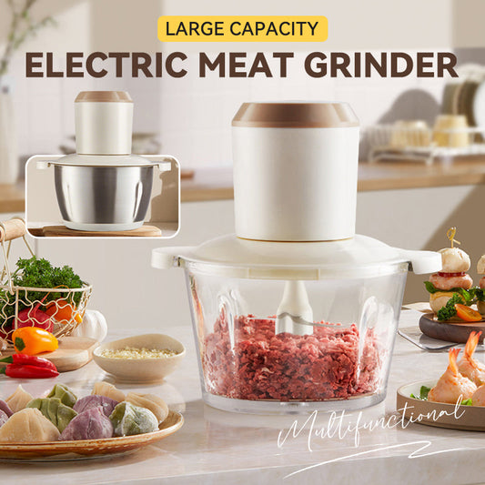 🥩50% OFF NOW ! 🥘Large Capacity Electric Meat Grinder – fast mincing, multi-food chopping, stainless steel blades, easy clean bowl. Kitchen food prep essential!