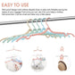 Foldable portable travel hangers, 10 pc