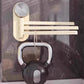 No-Drill Rotating Towel Rack With Suction Cup
