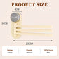 No-Drill Rotating Towel Rack With Suction Cup