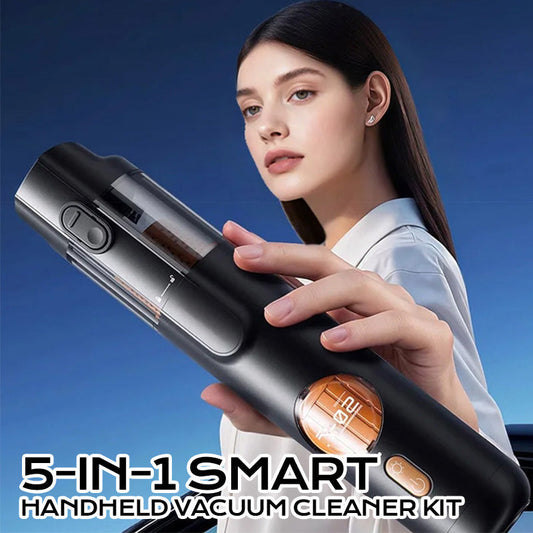 🔥Limited Time Promotion 50% OFF!!!🛒👉5-in-1 Smart Handheld Vacuum Cleaner Kit