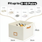⏳Limited time 50% off💥Oxford Fabric Foldable Design Shoe Organizer, Storage Box