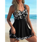 🥳2026 HOT SALE🥳💞50K+ SOLD!👵🩱 50% OFF! Floral Tankini with Boyshorts – Feel confident at the beach! Modest coverage, no adjusting. Quick-dry fabric, comfy fit. Your holiday essential. 🏖️🌸