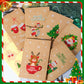 Christmas Greeting Cards with Envelopes & Stickers