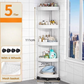 Corner Storage Rack with Wheels