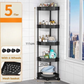 Corner Storage Rack with Wheels