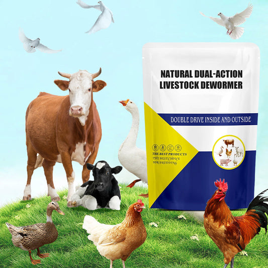 Natural Dual-Action Livestock Dewormer