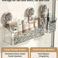 🔥 LAST DAY PROMOTION - 70%OFF 🔥 🛁✨Light Luxury Style Glacier Pattern Suction Cup Shelf