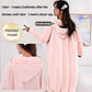 Unisex Ultra-Absorbent & Quick-Dry Hooded Bathrobe