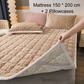 Jacquard Comfort Warm Mattress & Pillowcases