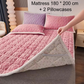 Jacquard Comfort Warm Mattress & Pillowcases