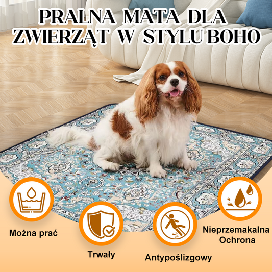 ✨LAST DAY PROMOTION - 50%OFF✨Washable Boho Style Pet Mat