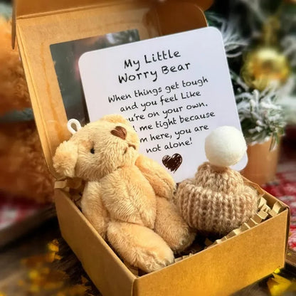 🔥Last day special price—50% off🎁Handmade mini teddy bear in a bo