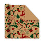 Vintage Christmas Kraft Paper for Gifts & Crafts