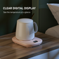Smart Digital Display Heated Coaster