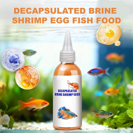 Decapsulated Brine Shrimp Egg Fish Food