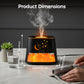 Salt Rock Flame Effect Aroma Diffuser & Humidifier