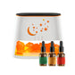 Salt Rock Flame Effect Aroma Diffuser & Humidifier