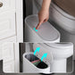 Multipurpose Slim Trash Can with Press Top Lid