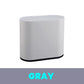 Multipurpose Slim Trash Can with Press Top Lid