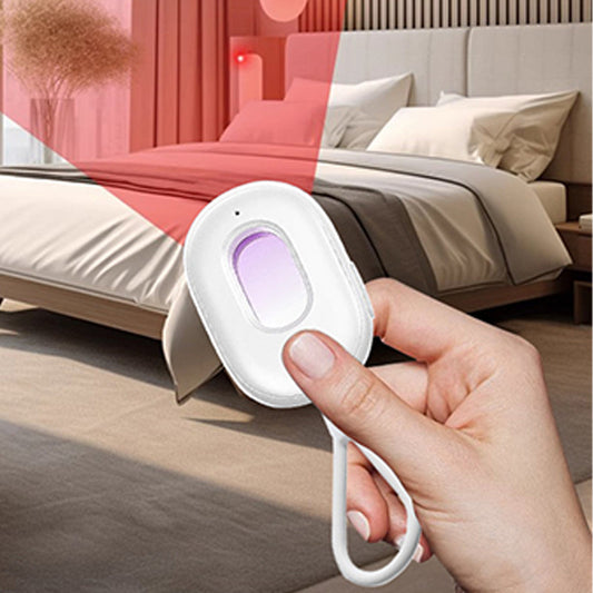 🔍50% OFF NOW! Compact Infrared High-Sensitivity Hidden Camera Detector, Portable Anti-Spy Camera Finder with Lanyard, Privacy Protection Scanner for Hotel Bedroom Bathroom Trave