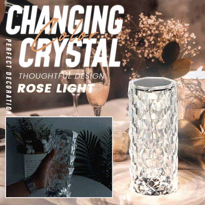 💎 LIMITED‑TIME 50% OFF! ✨ Touch Control Rose Crystal Lamp – Luxurious, Romantic, Gift‑worthy 🌙