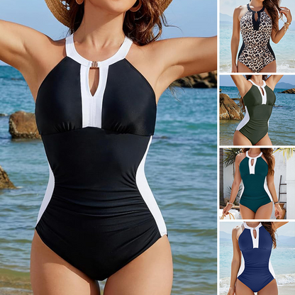 💥LAST DAY SALE 50% OFF⏰Deep V Slimming One-Piece Swimsuit