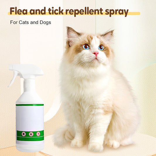 Flea & Tick Repellent Spray for Cats and Dogs