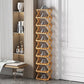 🔥50% discount while stocks last!🎉Durable, foldable bamboo shoe rack