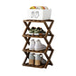 🔥50% discount while stocks last!🎉Durable, foldable bamboo shoe rack