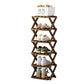 🔥50% discount while stocks last!🎉Durable, foldable bamboo shoe rack
