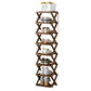 🔥50% discount while stocks last!🎉Durable, foldable bamboo shoe rack