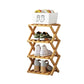 🔥50% discount while stocks last!🎉Durable, foldable bamboo shoe rack