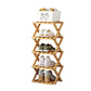 🔥50% discount while stocks last!🎉Durable, foldable bamboo shoe rack