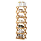 🔥50% discount while stocks last!🎉Durable, foldable bamboo shoe rack