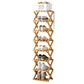 🔥50% discount while stocks last!🎉Durable, foldable bamboo shoe rack